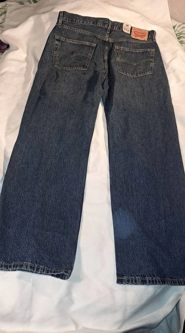 Levi’s 565 Loose Straight Men’s Jeans 36x32 Blue Denim NWT